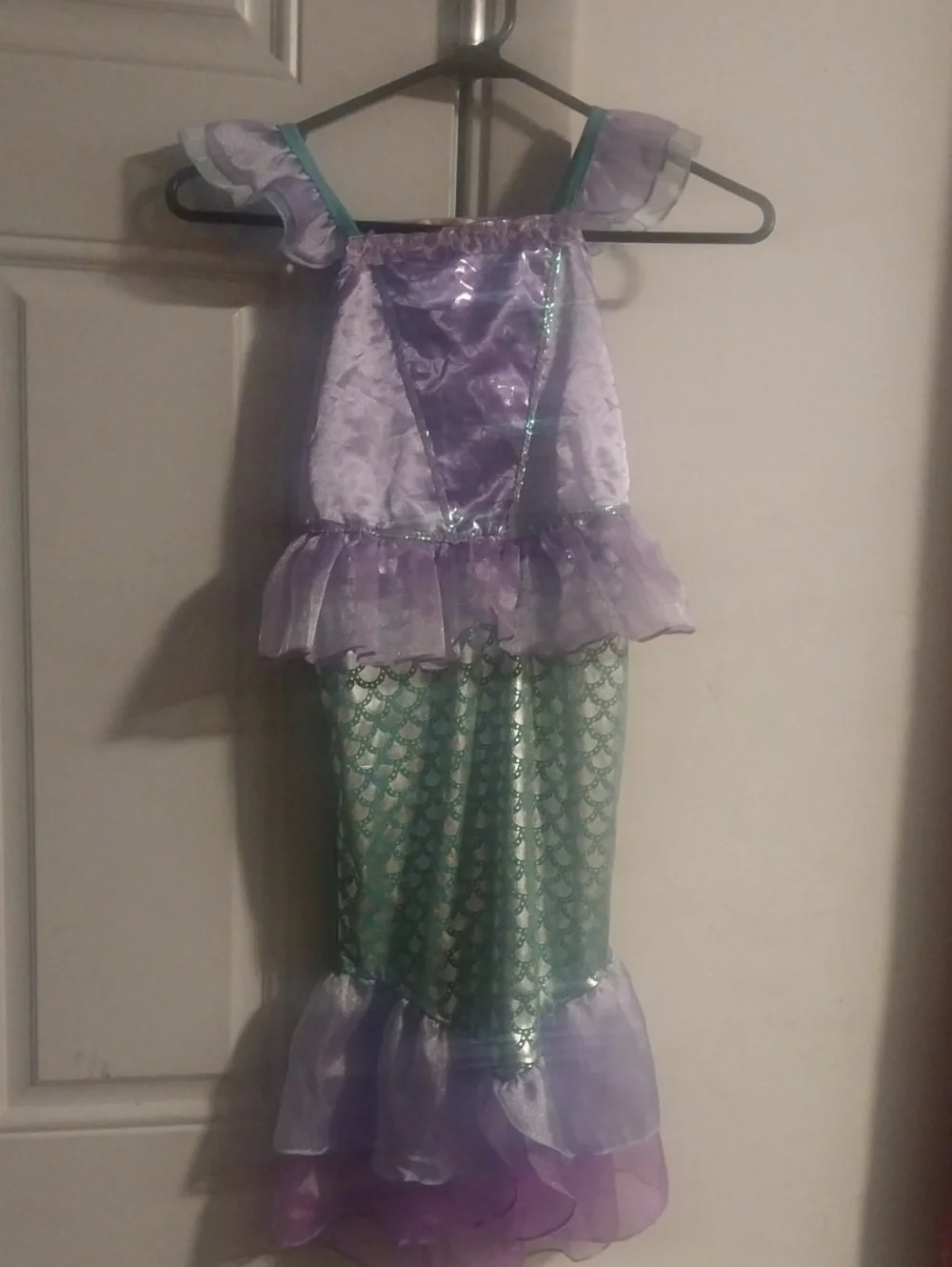 Kids Mermaid Costume - Purple & Teal Girls Dress